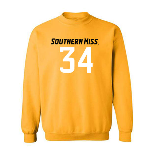 Southern Miss - NCAA Football : Jack Murley - Replica Shersey Crewneck Sweatshirt-0