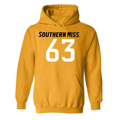 Southern Miss - NCAA Football : DaJyQuwan Jackson Payne - Replica Shersey Hooded Sweatshirt-0