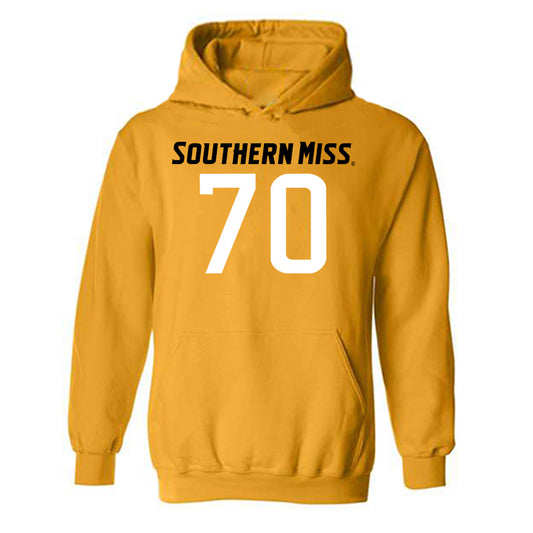 Southern Miss - NCAA Football : Christian Anderson - Replica Shersey Hooded Sweatshirt-0
