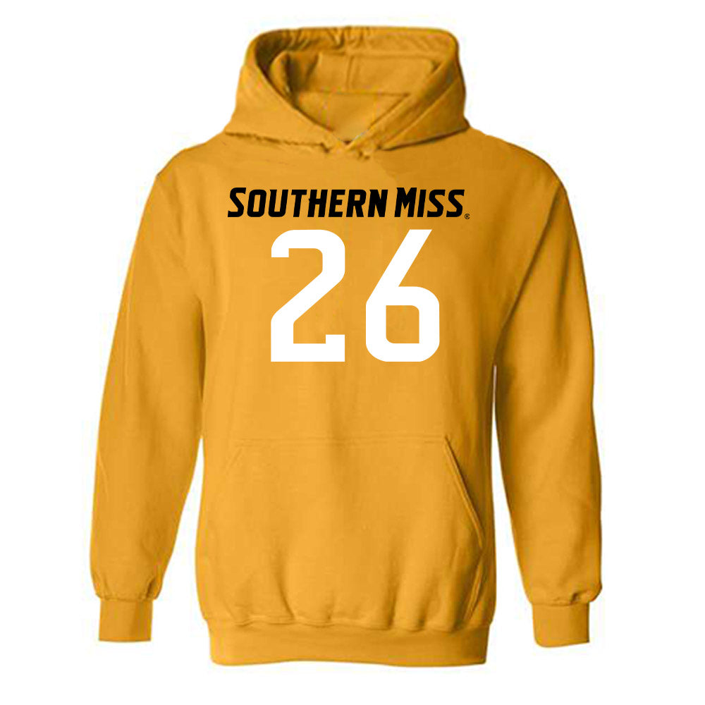 Southern Miss - NCAA Football : Baron Taylor - Replica Shersey Hooded Sweatshirt-0