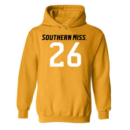 Southern Miss - NCAA Football : Baron Taylor - Replica Shersey Hooded Sweatshirt-0