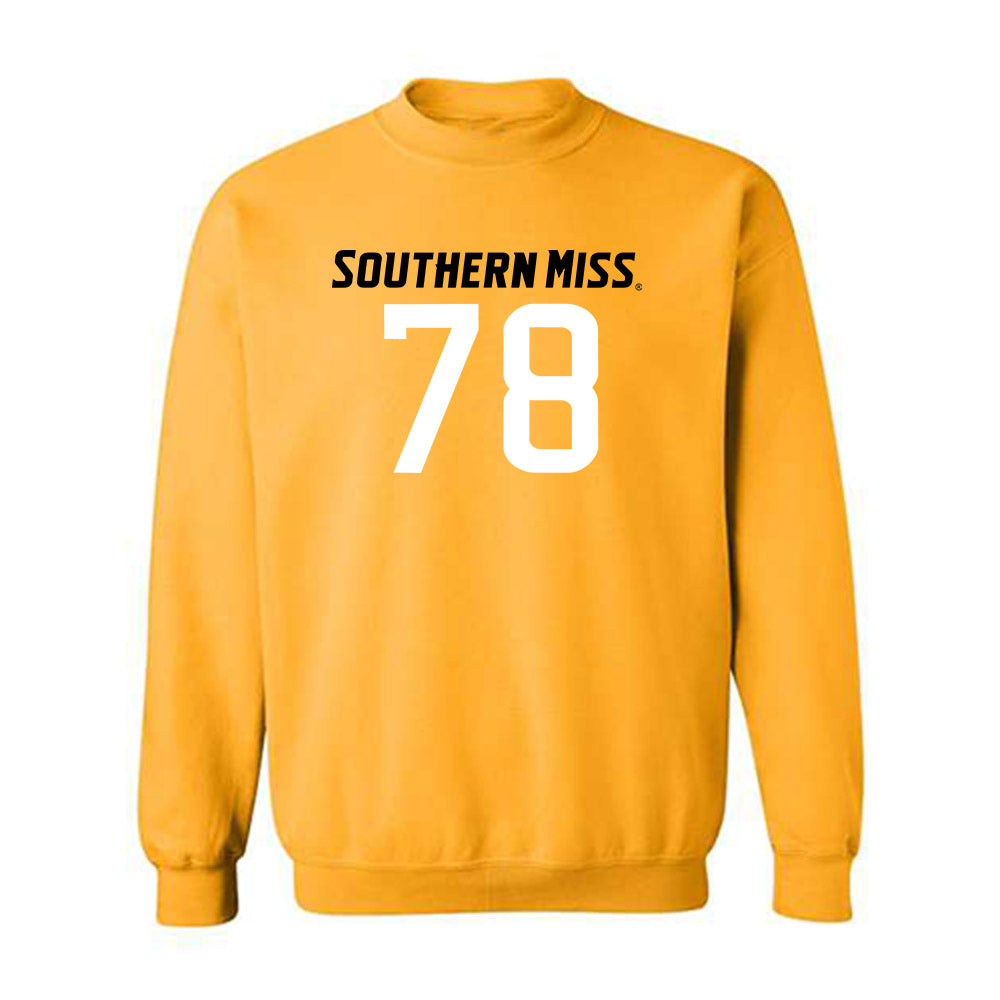 Southern Miss - NCAA Football : Dontae Lucas - Replica Shersey Crewneck Sweatshirt-0