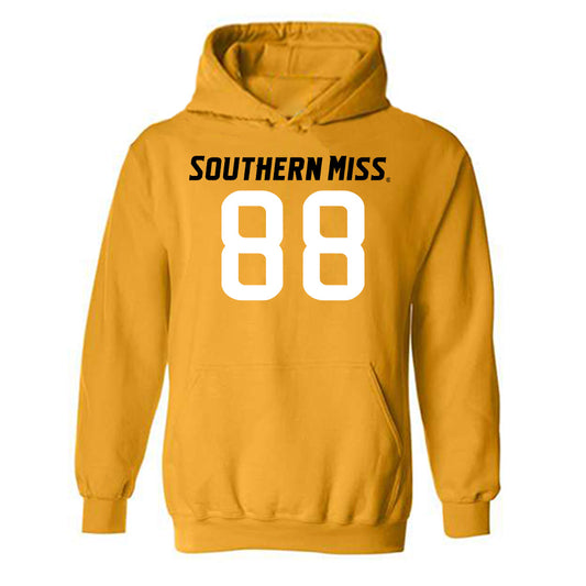Southern Miss - NCAA Football : Jeremiah Beck - Replica Shersey Hooded Sweatshirt-0