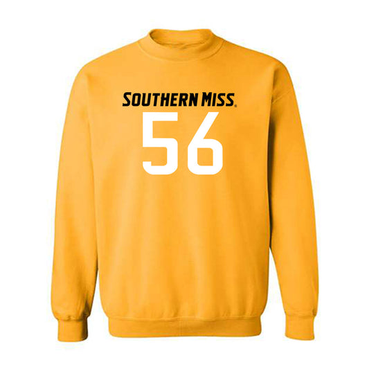 Southern Miss - NCAA Football : Brayden Warner - Replica Shersey Crewneck Sweatshirt-0