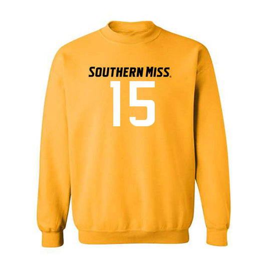 Southern Miss - NCAA Football : Jalen Sims - Replica Shersey Crewneck Sweatshirt-0