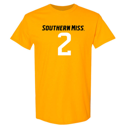 Southern Miss - NCAA Football : Michael Caraway - Replica Shersey T-Shirt-0