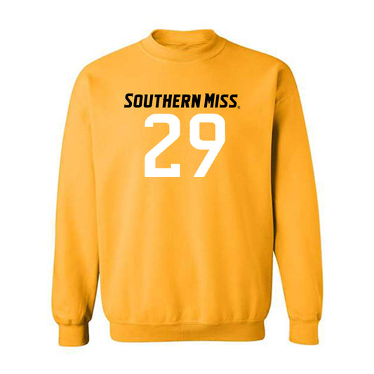 Southern Miss - NCAA Football : Jackson Klein - Replica Shersey Crewneck Sweatshirt-0