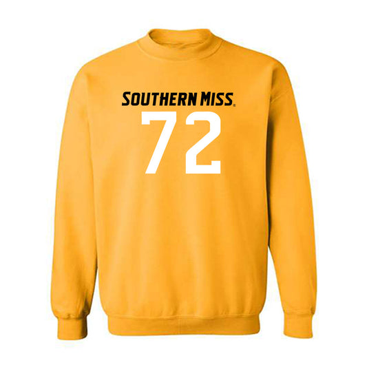 Southern Miss - NCAA Football : Jahmir Davis - Replica Shersey Crewneck Sweatshirt-0