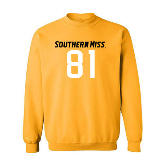 Southern Miss - NCAA Football : Cace Reed - Replica Shersey Crewneck Sweatshirt-0
