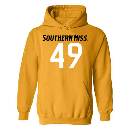 Southern Miss - NCAA Football : Bj Mitchell - Replica Shersey Hooded Sweatshirt-0