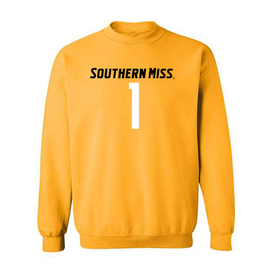 Southern Miss - NCAA Football : Joshuah Moten - Replica Shersey Crewneck Sweatshirt-0