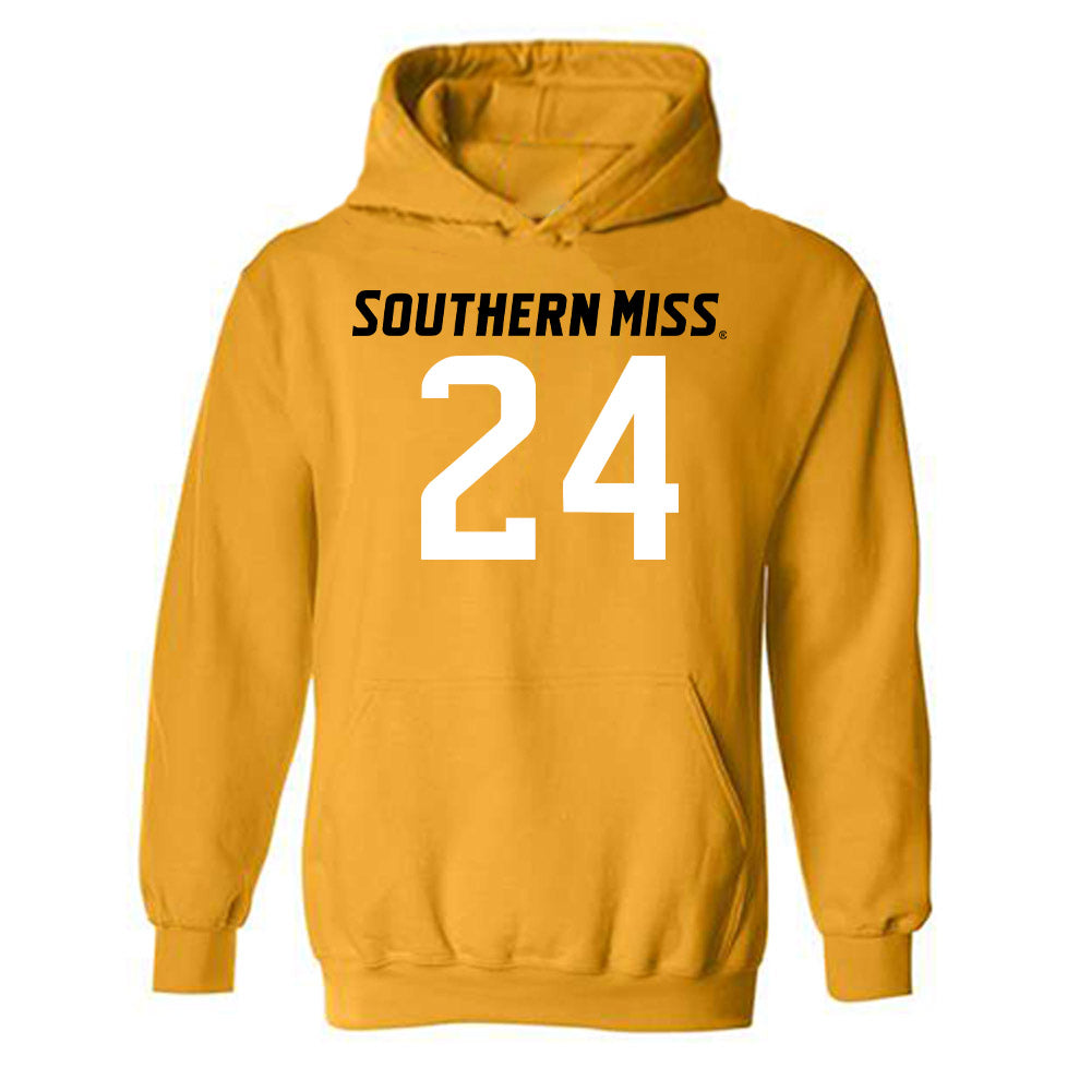 Southern Miss - NCAA Football : Michael Robinson - Replica Shersey Hooded Sweatshirt-0