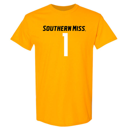 Southern Miss - NCAA Football : Braylon Braxton - Replica Shersey T-Shirt-0