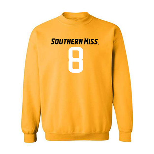 Southern Miss - NCAA Football : Bralon Brown - Replica Shersey Crewneck Sweatshirt-0