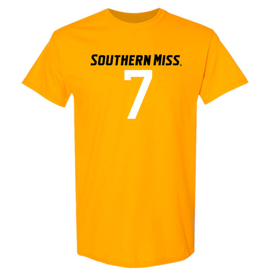 Southern Miss - NCAA Football : Isaiah Gibson Sr - Replica Shersey T-Shirt-0