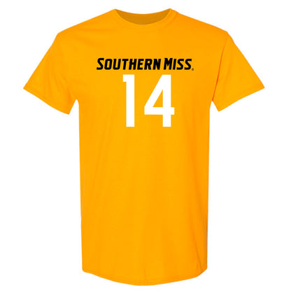 Southern Miss - NCAA Football : Jordan Pride - Replica Shersey T-Shirt-0