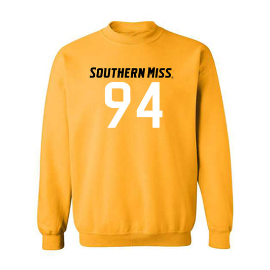 Southern Miss - NCAA Football : kaden morgan - Replica Shersey Crewneck Sweatshirt-0