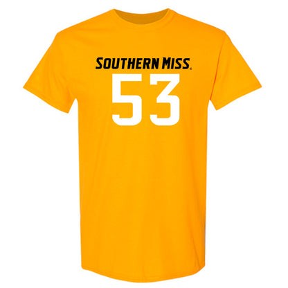 Southern Miss - NCAA Football : Toby Mealer - Replica Shersey T-Shirt-0