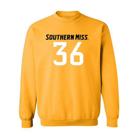 Southern Miss - NCAA Football : Brodarius Lewis - Replica Shersey Crewneck Sweatshirt-0