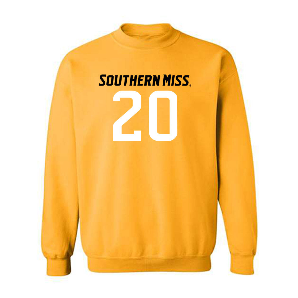 Southern Miss - NCAA Football : Robert Henderson - Replica Shersey Crewneck Sweatshirt-0