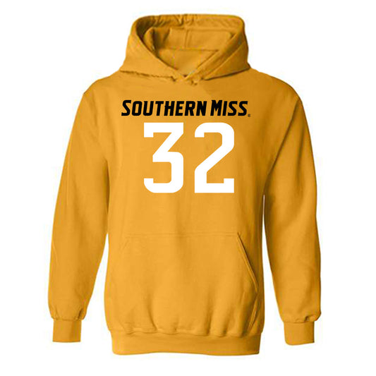 Southern Miss - NCAA Football : Peyton Anderson - Replica Shersey Hooded Sweatshirt-0