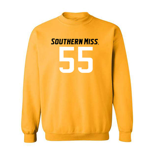 Southern Miss - NCAA Football : Zerian Hudson - Replica Shersey Crewneck Sweatshirt-0