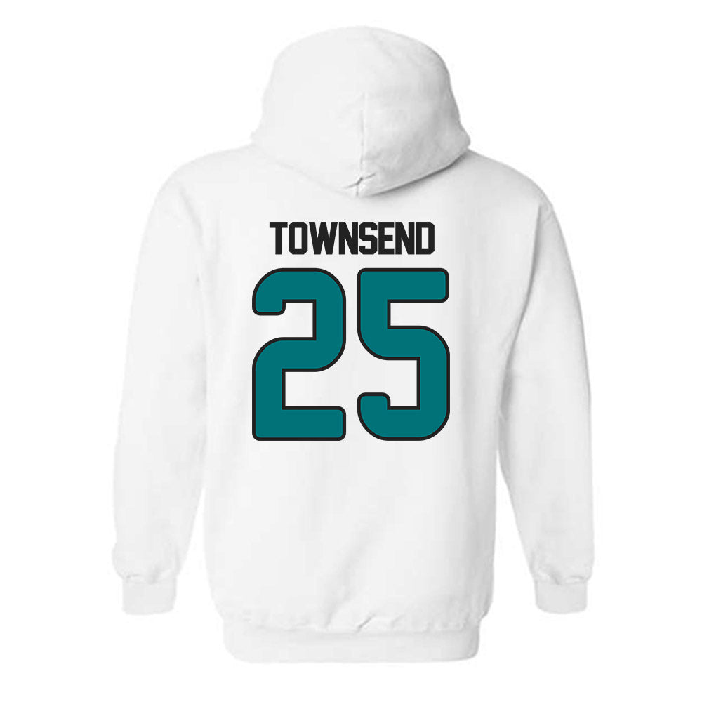 Coastal Carolina - NCAA Football : Breyahn Townsend - Replica Shersey Hooded Sweatshirt-1