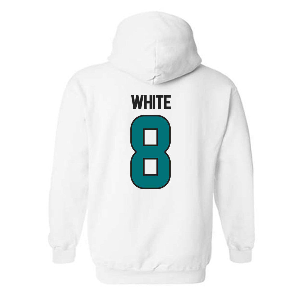 Coastal Carolina - NCAA Football : Gabe White - Replica Shersey Hooded Sweatshirt-1