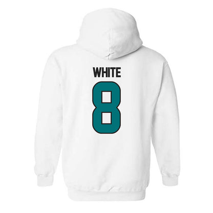 Coastal Carolina - NCAA Football : Gabe White - Replica Shersey Hooded Sweatshirt-1