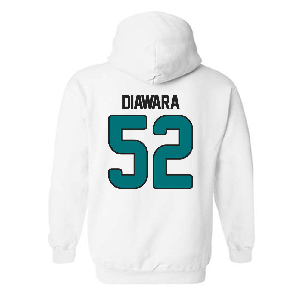 Coastal Carolina - NCAA Football : Ibrahim Diawara - Replica Shersey Hooded Sweatshirt-1