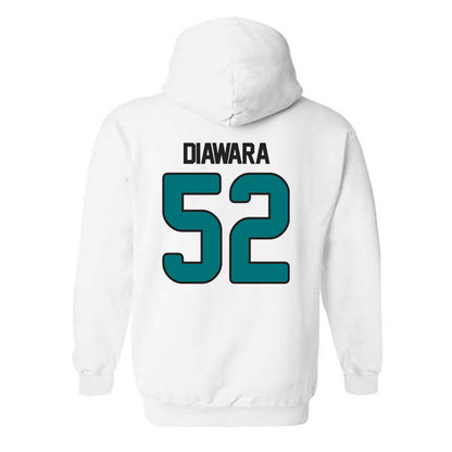 Coastal Carolina - NCAA Football : Ibrahim Diawara - Replica Shersey Hooded Sweatshirt-1