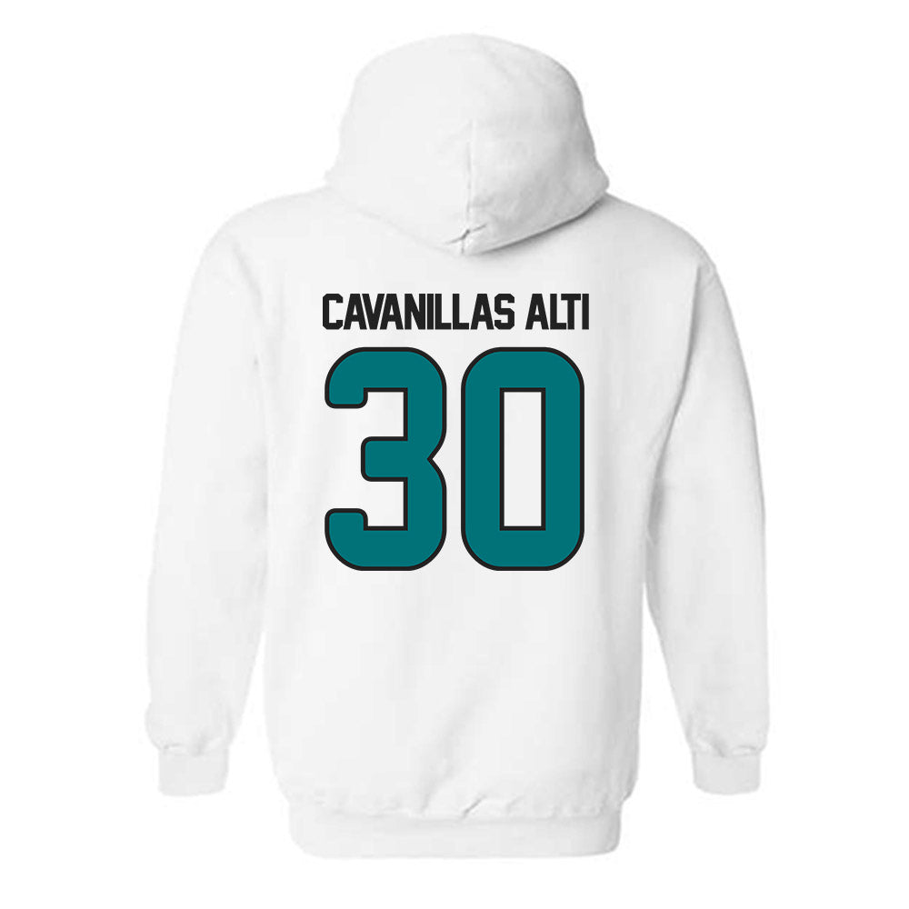 Coastal Carolina - NCAA Football : Nicolas Cavanillas Alti - Replica Shersey Hooded Sweatshirt-1