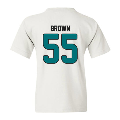 Coastal Carolina - NCAA Football : Tray Brown - Replica Shersey Youth T-Shirt-1