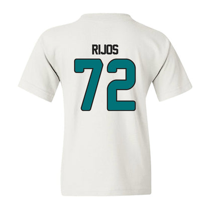 Coastal Carolina - NCAA Football : Dominic Rijos - Replica Shersey Youth T-Shirt-1