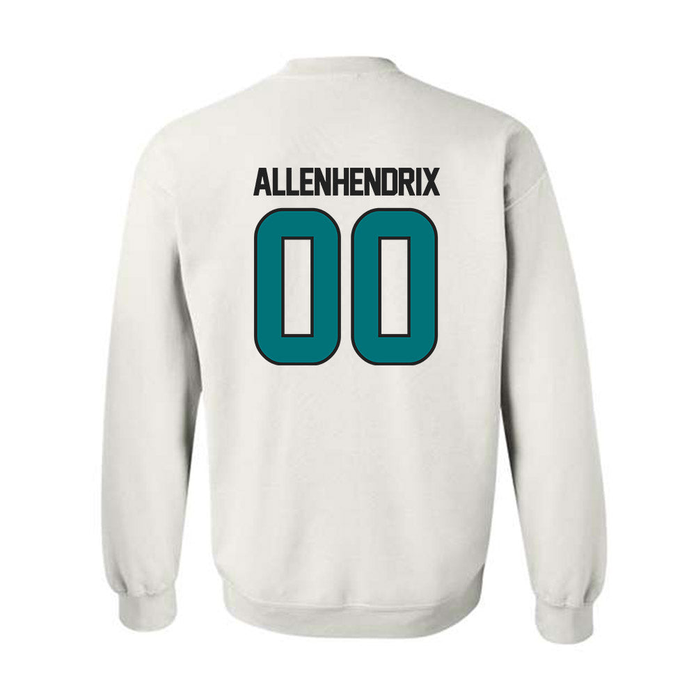 Coastal Carolina - NCAA Football : Jaden Allen-Hendrix - Replica Shersey Crewneck Sweatshirt-1