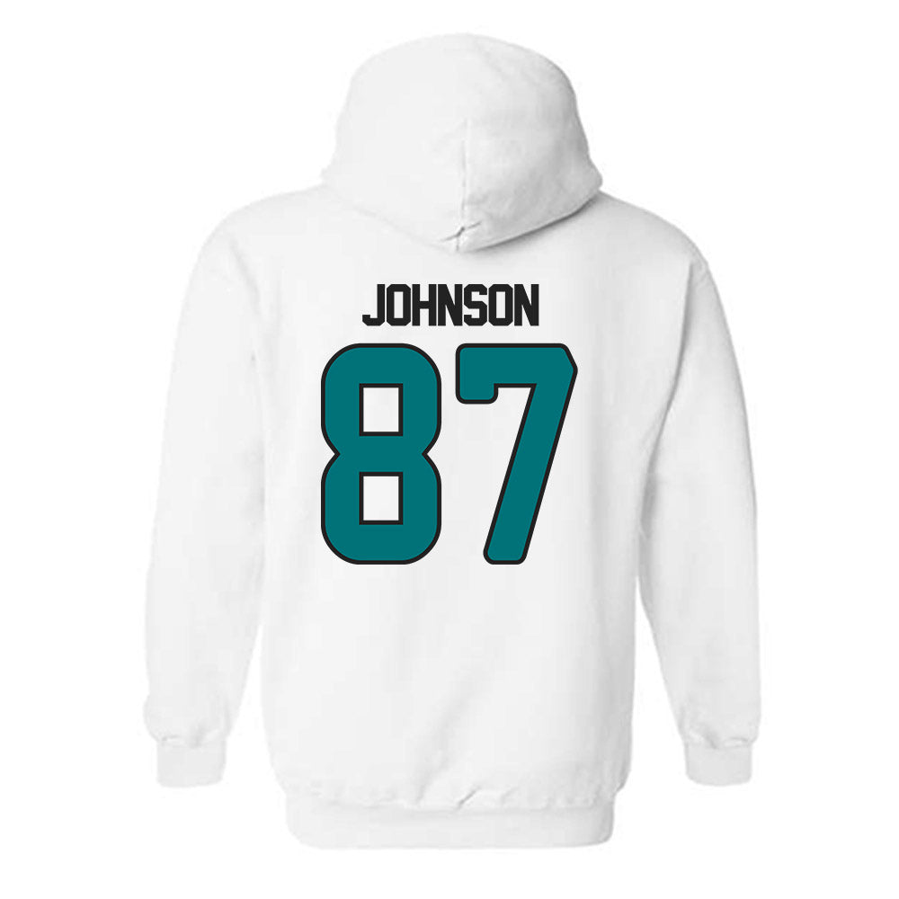 Coastal Carolina - NCAA Football : Jayden Johnson - Replica Shersey Hooded Sweatshirt-1