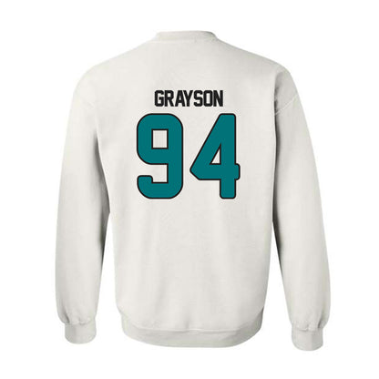 Coastal Carolina - NCAA Football : Donovan Grayson - Replica Shersey Crewneck Sweatshirt-1