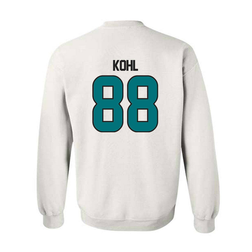 Coastal Carolina - NCAA Football : Jackson Kohl - Replica Shersey Crewneck Sweatshirt-1