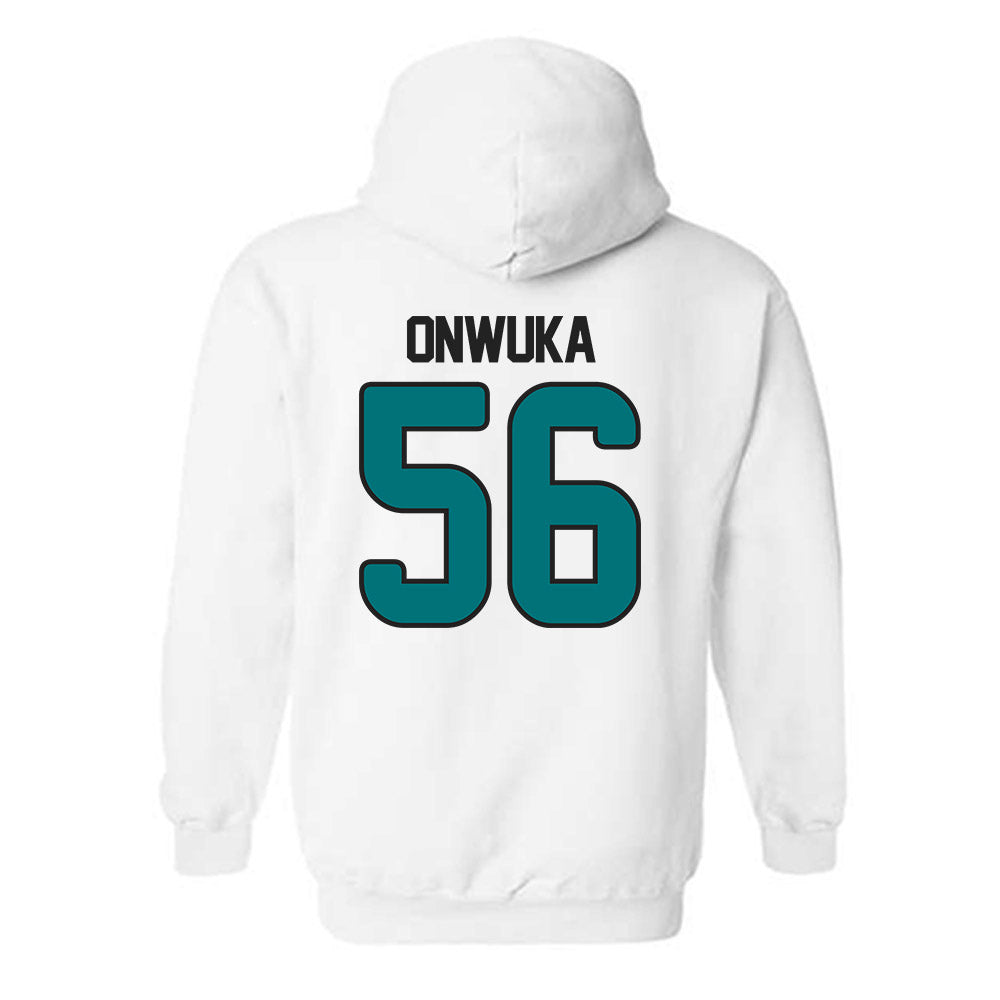 Coastal Carolina - NCAA Football : Obinna Onwuka - Replica Shersey Hooded Sweatshirt-1