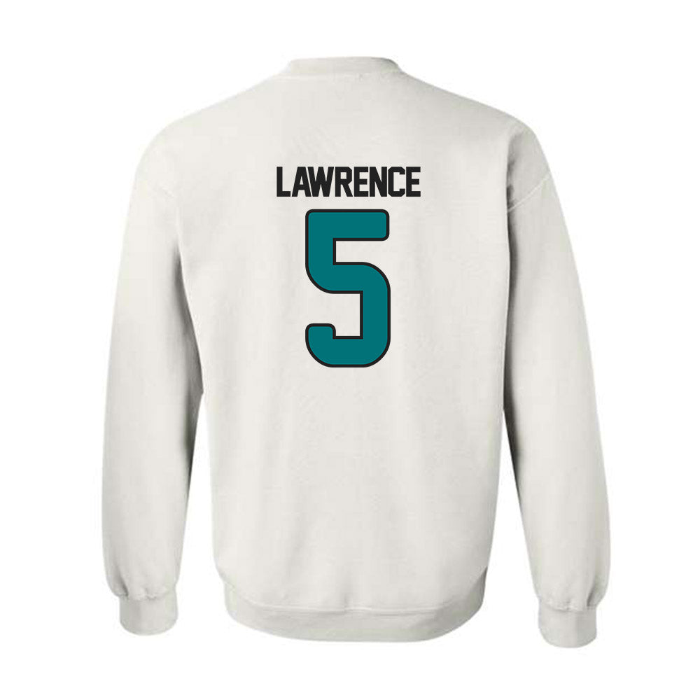Coastal Carolina - NCAA Football : Goldie Lawrence - Replica Shersey Crewneck Sweatshirt-1