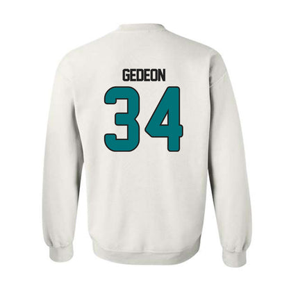Coastal Carolina - NCAA Football : Wyatt Gedeon - Replica Shersey Crewneck Sweatshirt-1