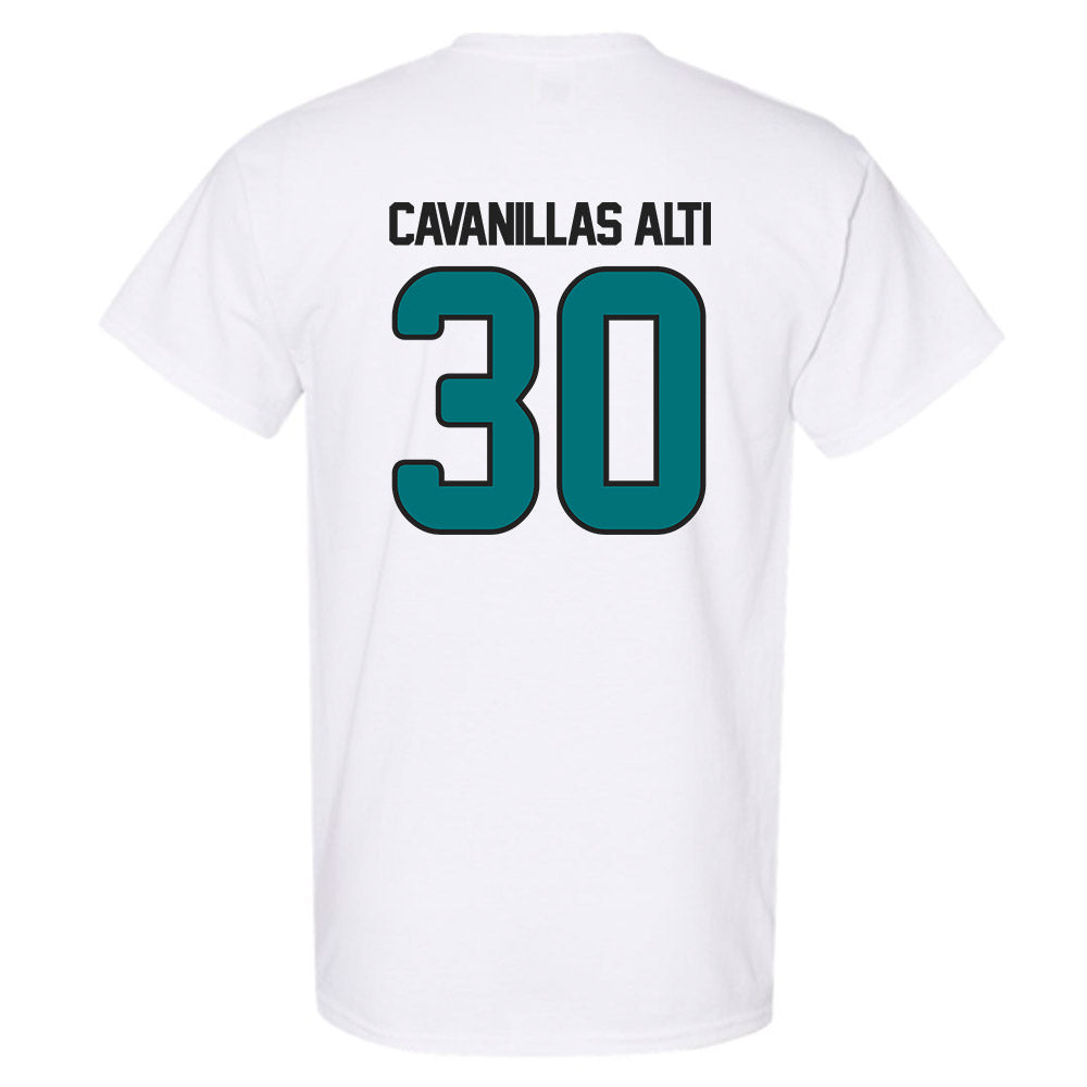 Coastal Carolina - NCAA Football : Nicolas Cavanillas Alti - Replica Shersey T-Shirt-1