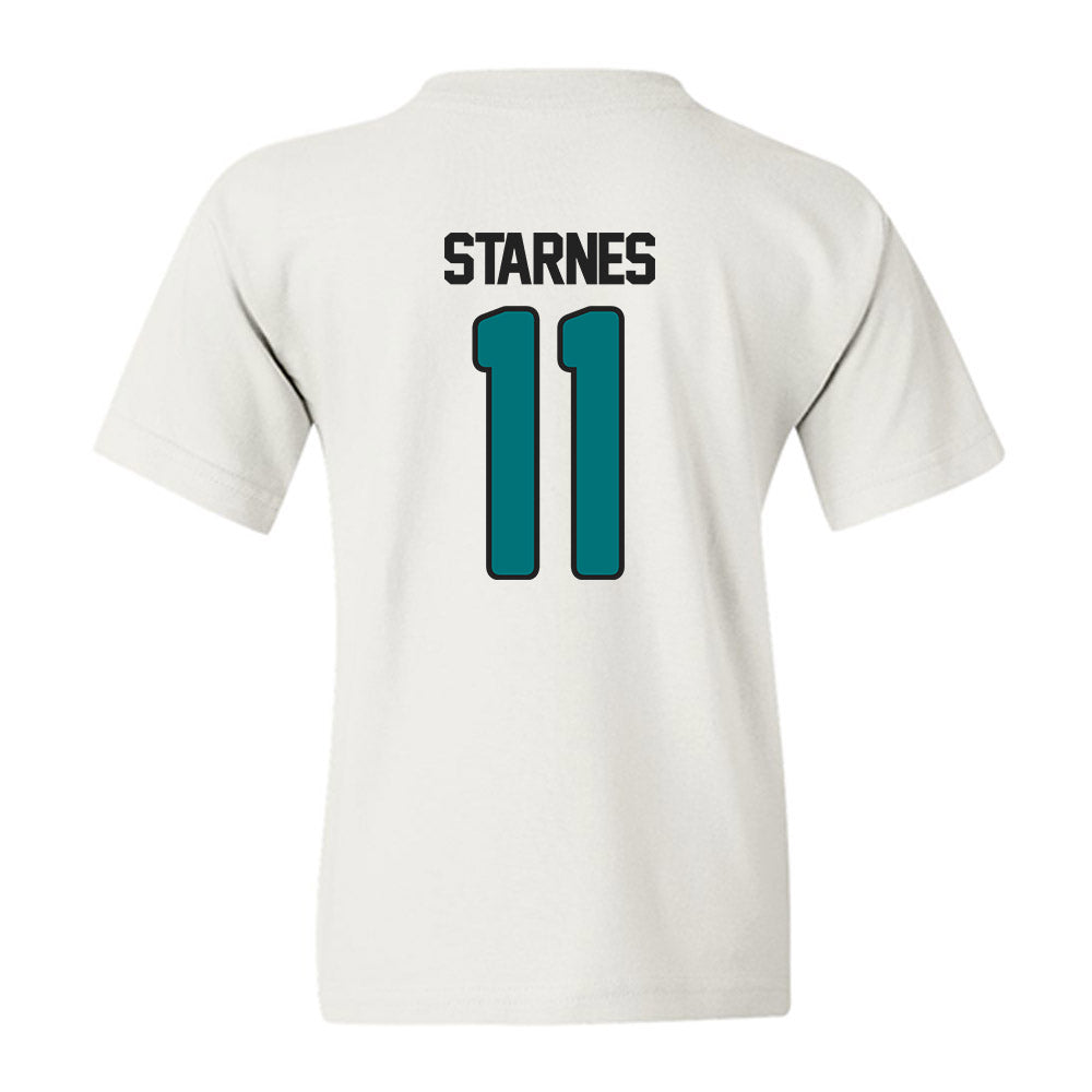 Coastal Carolina - NCAA Football : Braxton Starnes - Replica Shersey Youth T-Shirt-1