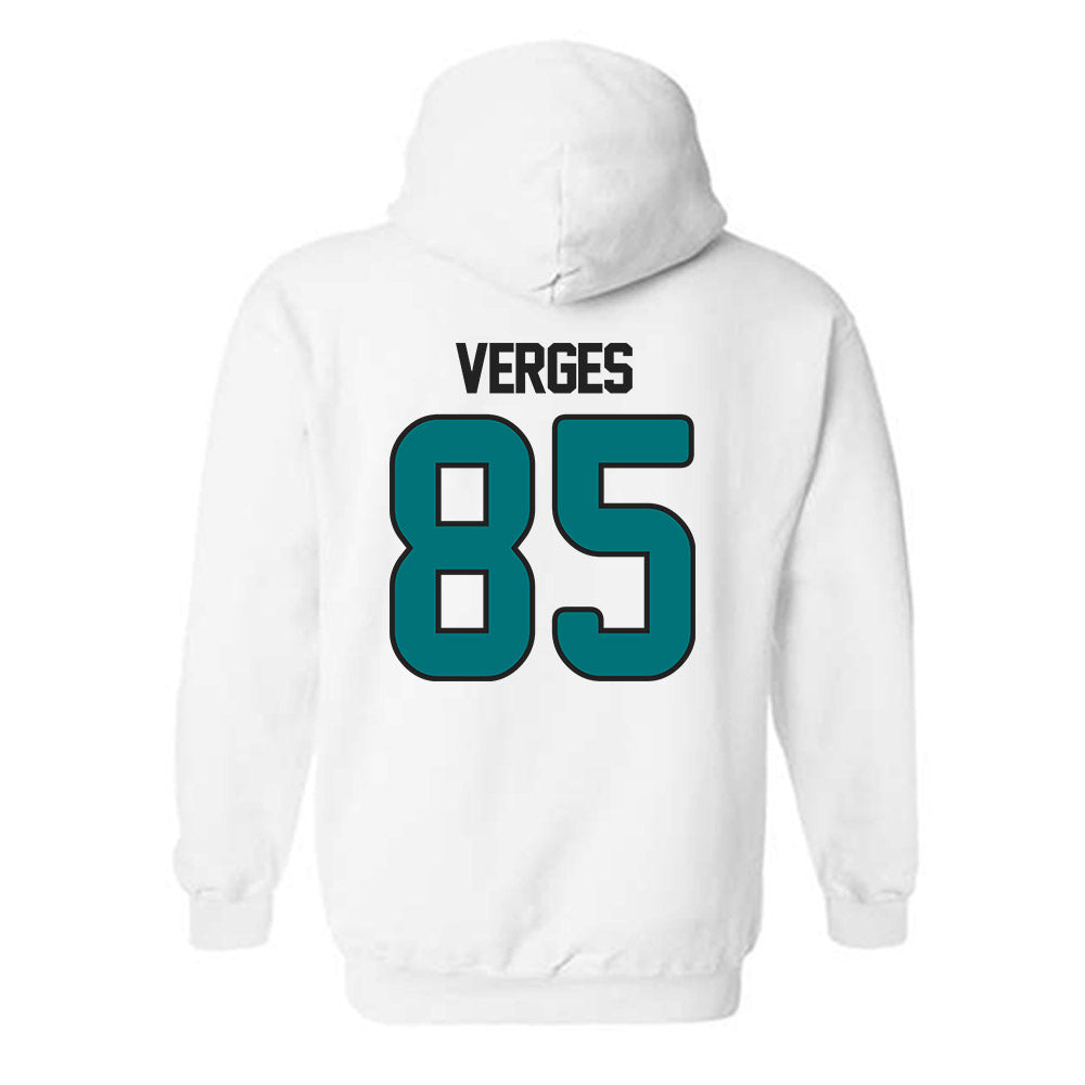 Coastal Carolina - NCAA Football : Ben Verges - Replica Shersey Hooded Sweatshirt-1