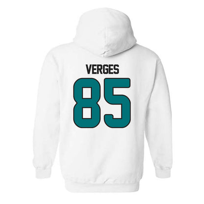 Coastal Carolina - NCAA Football : Ben Verges - Replica Shersey Hooded Sweatshirt-1