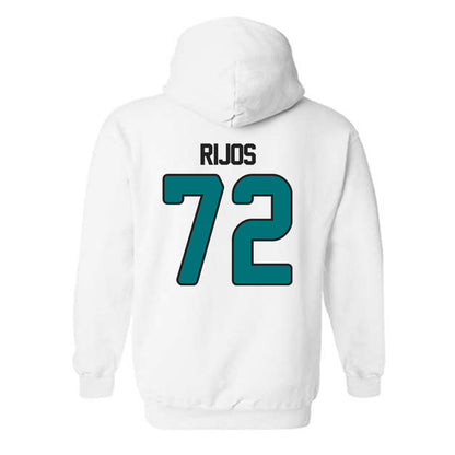 Coastal Carolina - NCAA Football : Dominic Rijos - Replica Shersey Hooded Sweatshirt-1