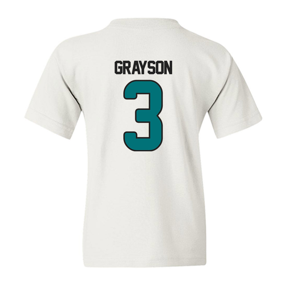 Coastal Carolina - NCAA Football : Ryan Grayson - Replica Shersey Youth T-Shirt-1