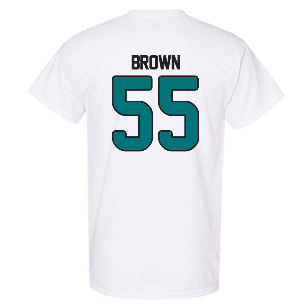 Coastal Carolina - NCAA Football : Tray Brown - Replica Shersey T-Shirt-1