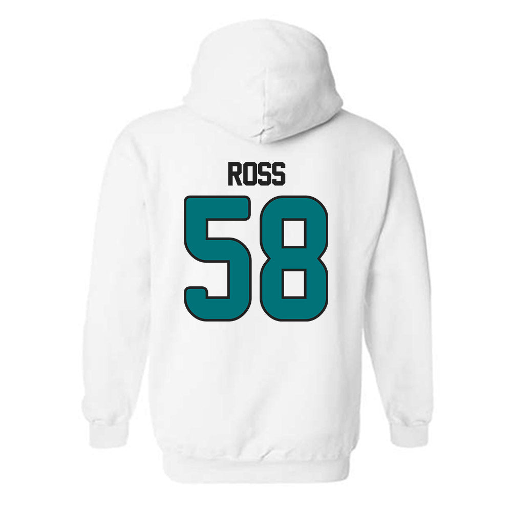 Coastal Carolina - NCAA Football : Sam Ross - Replica Shersey Hooded Sweatshirt-1