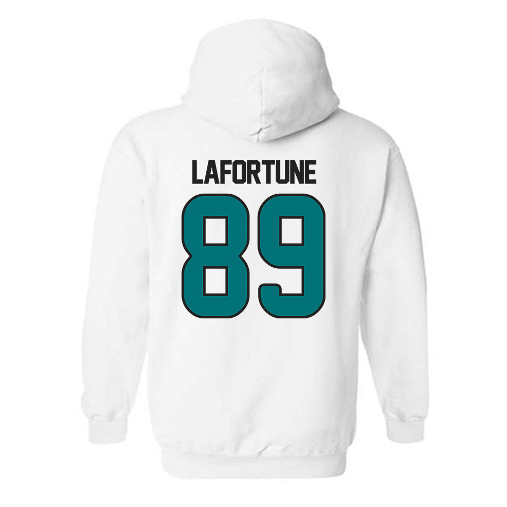 Coastal Carolina - NCAA Football : Tamarion Lafortune - Replica Shersey Hooded Sweatshirt-1
